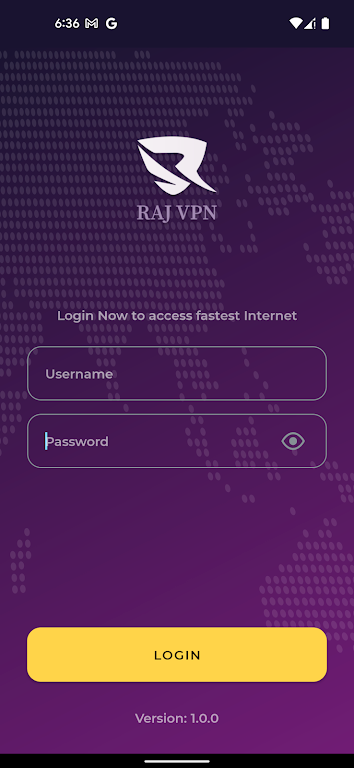 Raj VPN 스크린샷 1