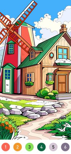 Dream Home Coloring book Captura de tela 3