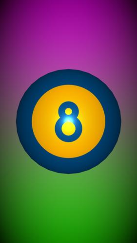 Magic 8 Ball Live Wallpaper 3D Screenshot 2