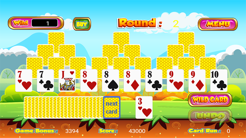 Tri Towers Tri Peaks Solitaire スクリーンショット 2