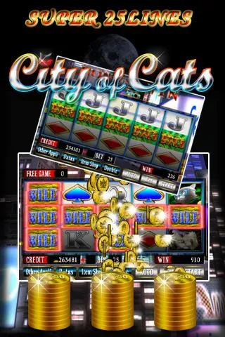 SUPER 25LINES CITY OF CATS Captura de pantalla 3