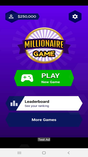 Millionaire Game - Trivia Quiz Captura de tela 3