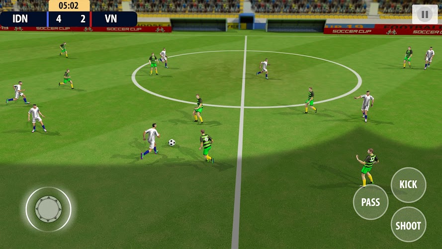 Soccer Hero: Football Game Capture d'écran 2
