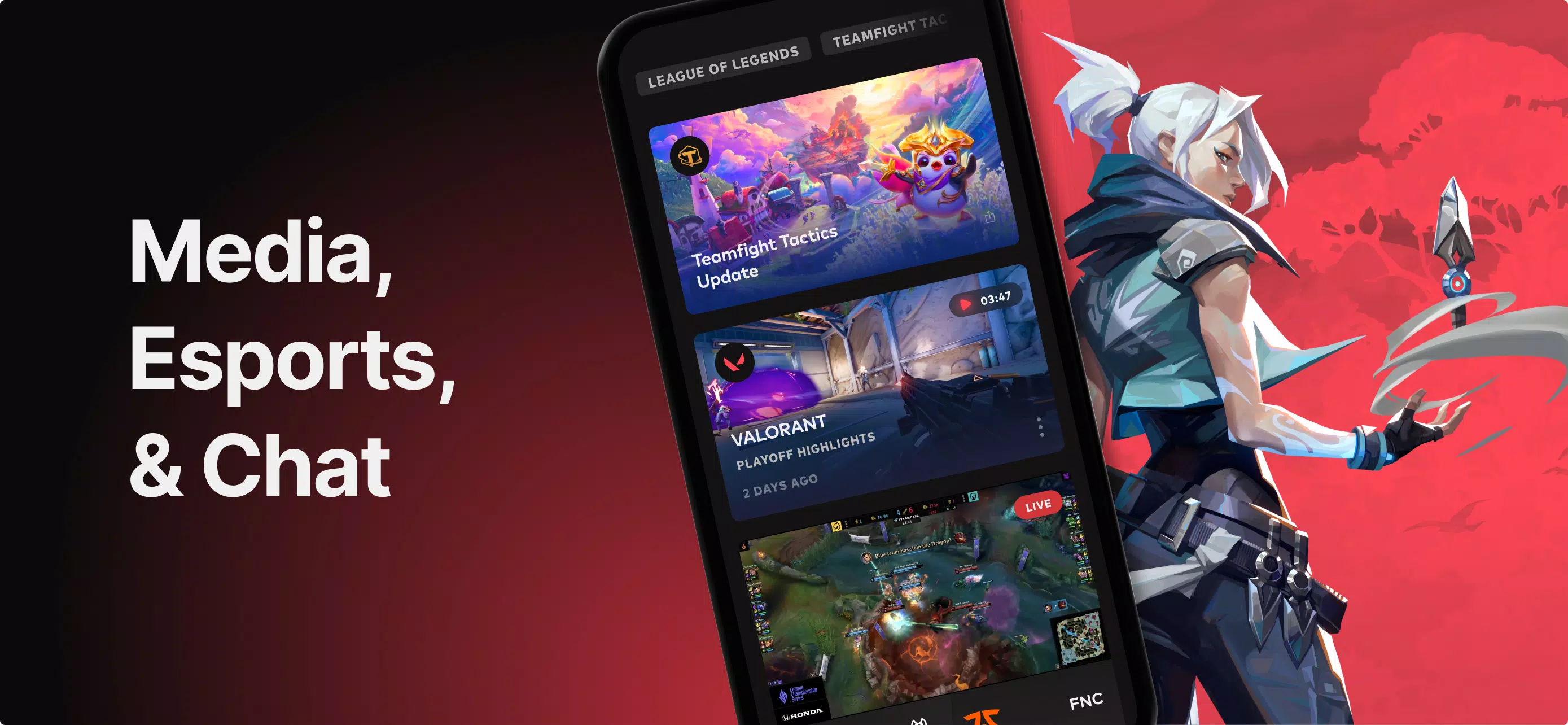 Riot Mobile Screenshot 1