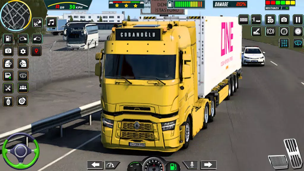 Real City Cargo Truck Driving Скриншот 3