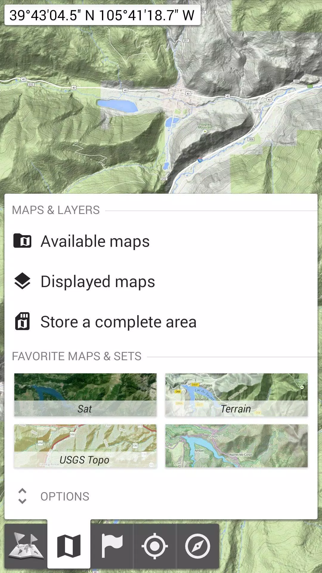 All-In-One Offline Maps Captura de pantalla 2