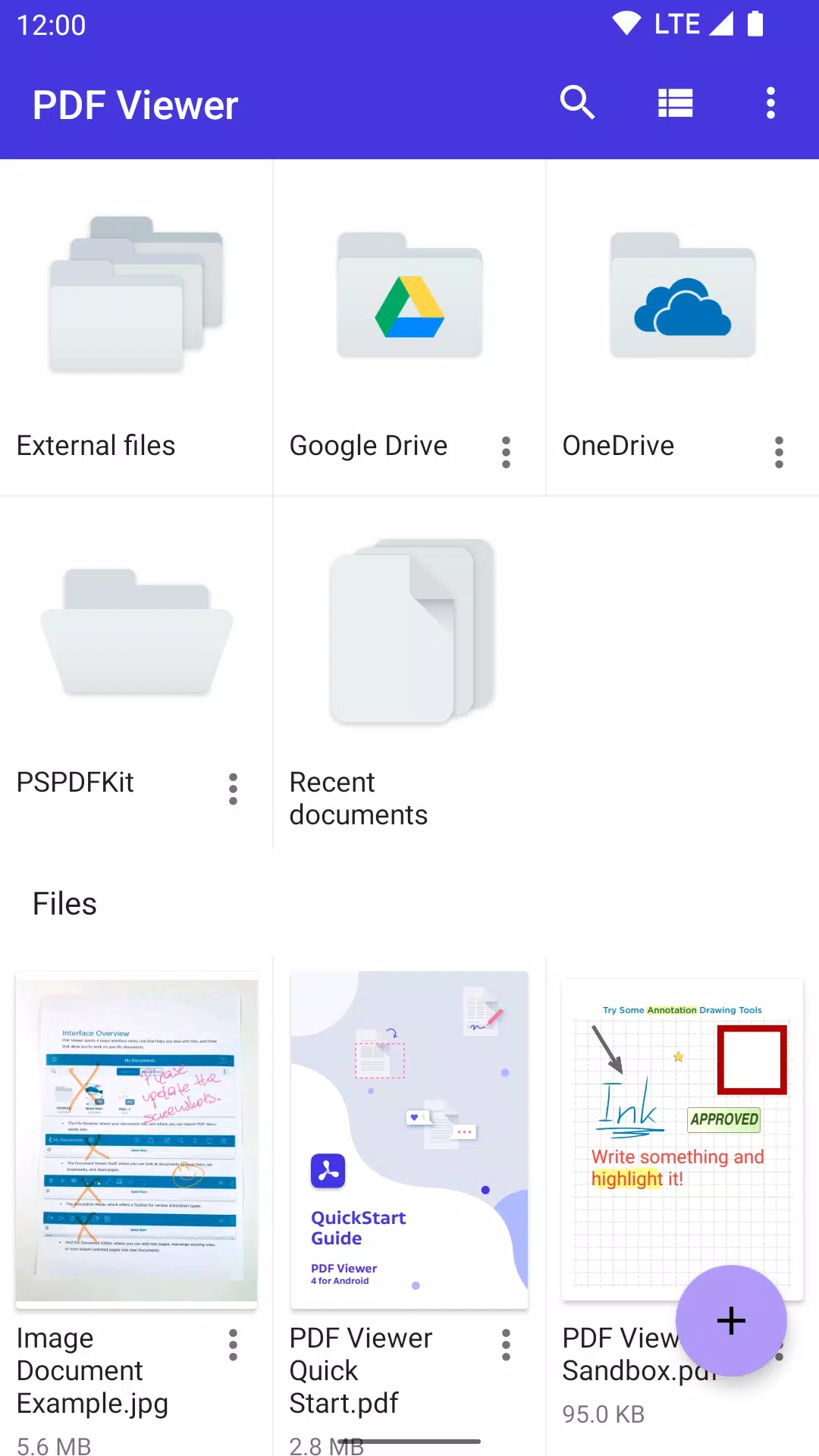 PDF Viewer Pro Captura de pantalla 1