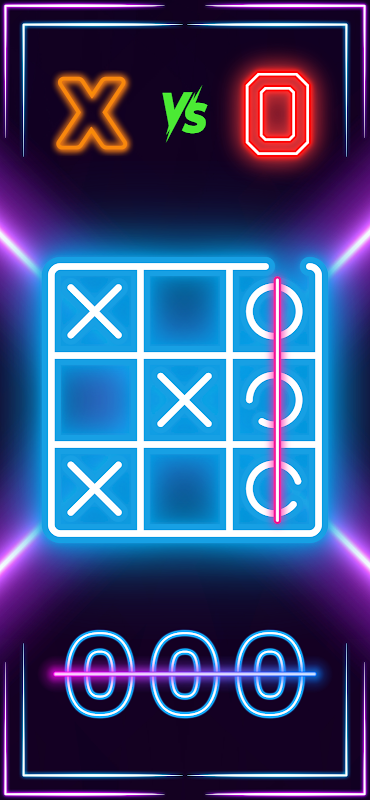 Tic Tac Toe - Multi Player Скриншот 1