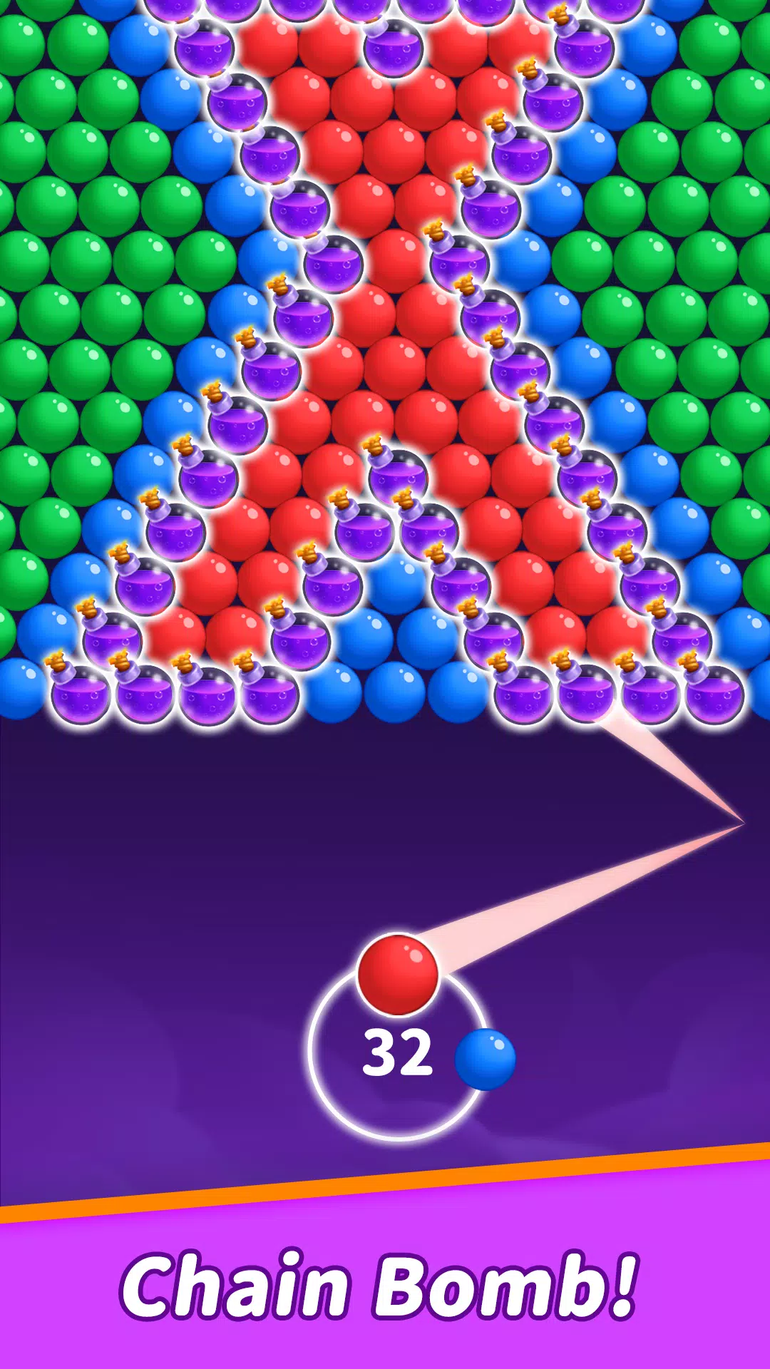 BubbleShooter Pop & Puzzle 스크린샷 2