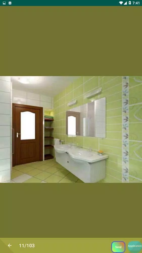 Best Bathroom Tile Designs ide Screenshot 4