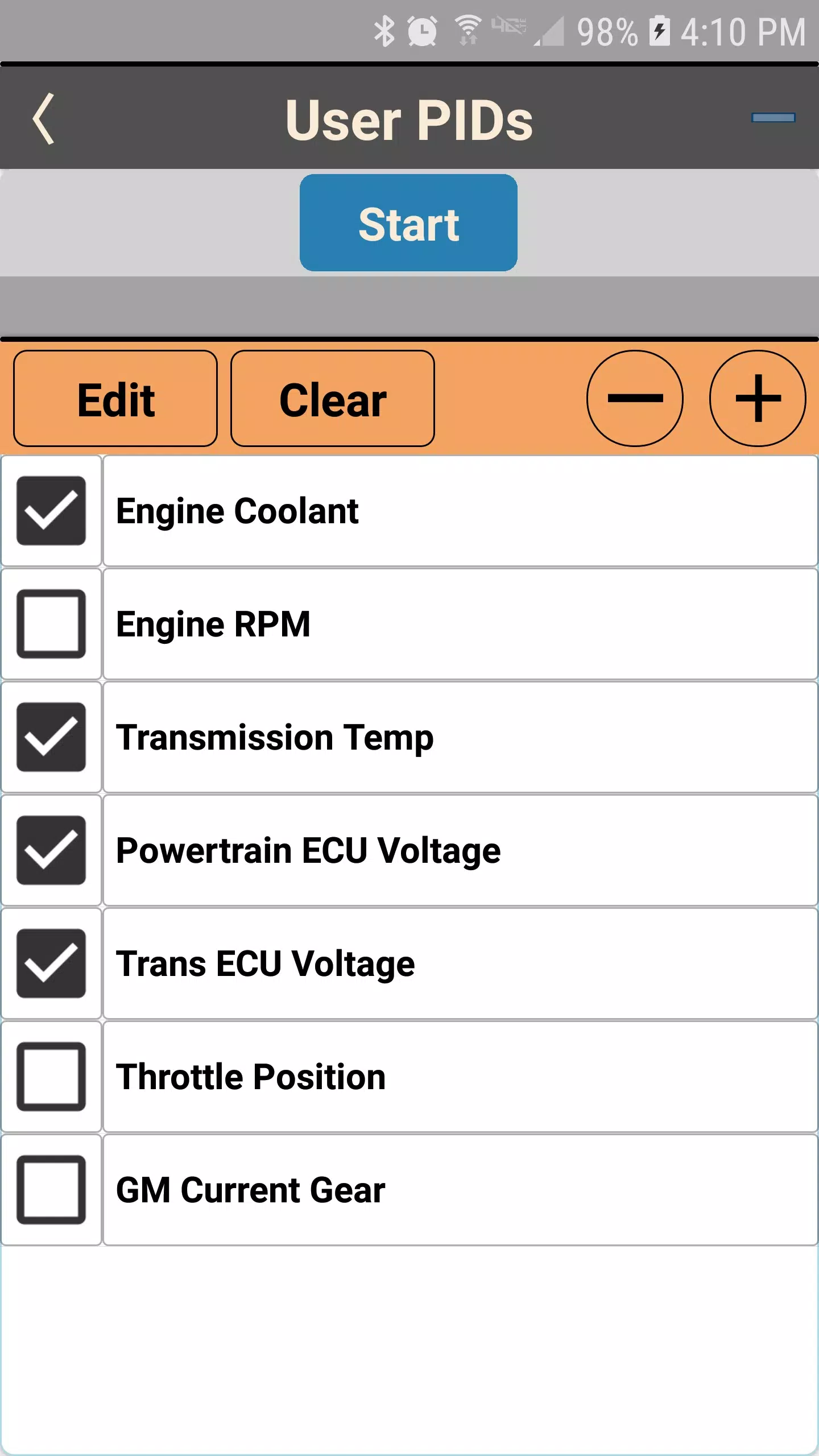 OS OBD2 Interface Screenshot 4