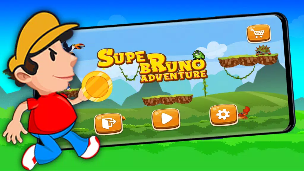 Super Bruno Adventures 스크린샷 1