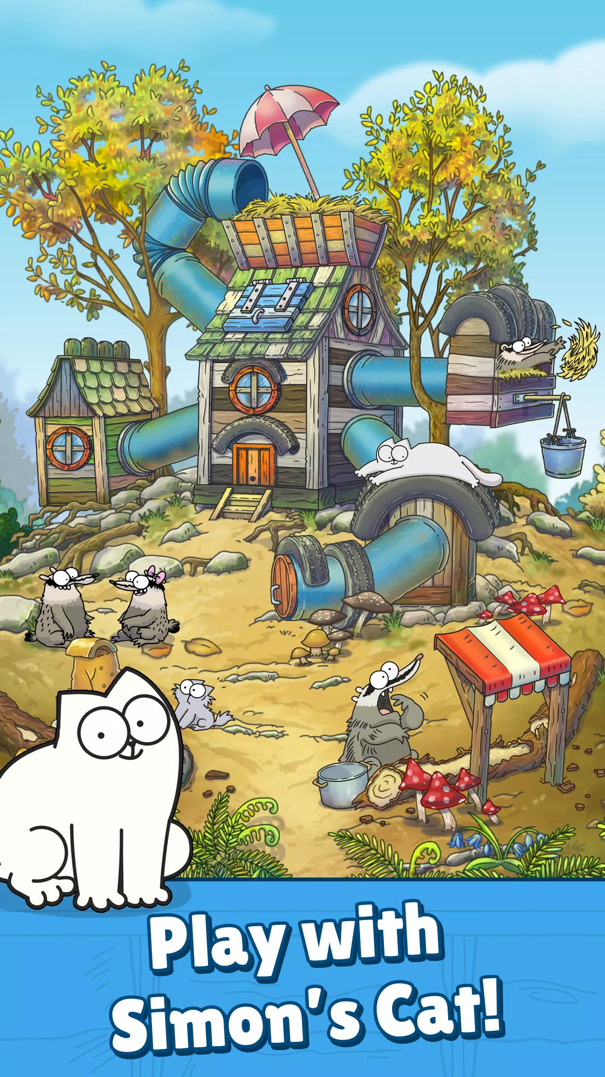 Simon’s Cat Match! Captura de tela 1