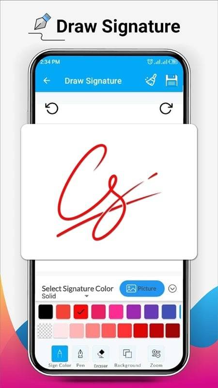 Signature Maker Pro Скриншот 1