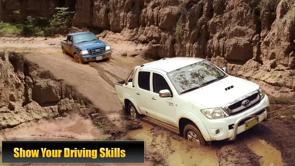 Pickup Truck Game: 4x4 Offroad 스크린샷 1