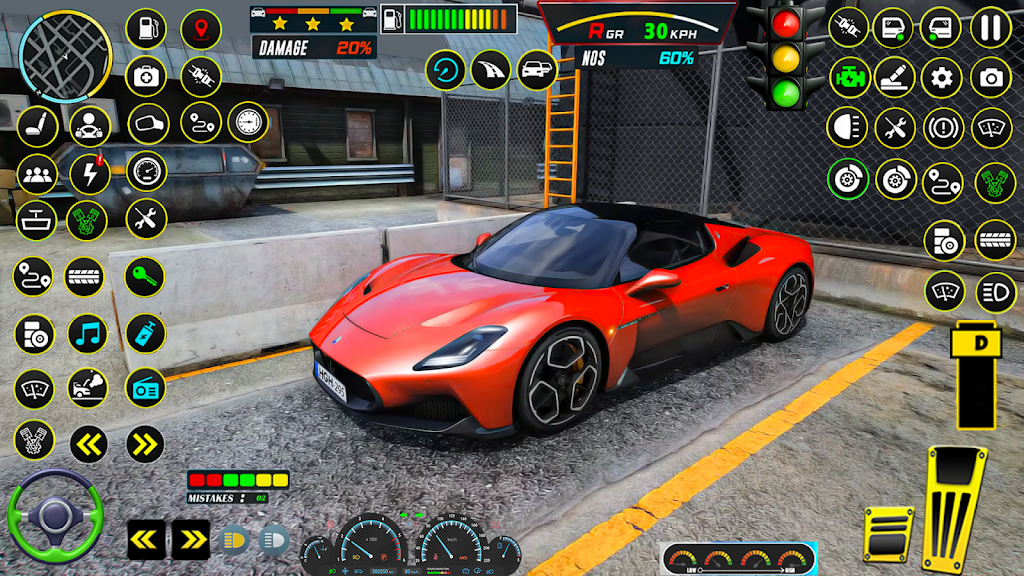 City Car Driving Game 3D 2024應用截圖第2張