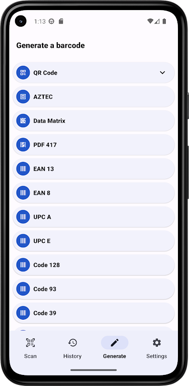 Scanner: QR Code and Products应用截图第4张