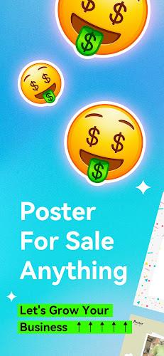 Poster Maker - AI Flyer Editor Screenshot 1