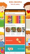 Recipes for Kids Скриншот 1