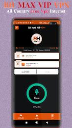 BH MAX VIP VPN स्क्रीनशॉट 1