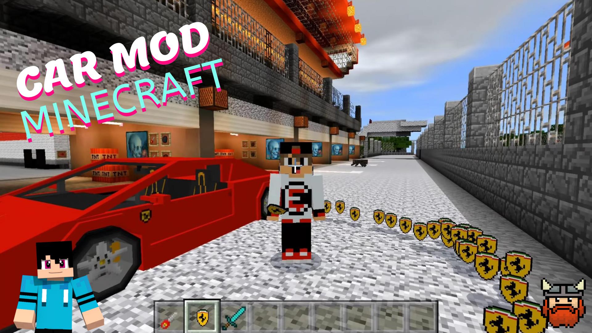 Cars Mod for Minecraft PE Capture d'écran 3