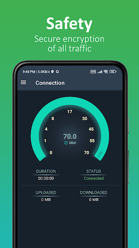 Nomad VPN USA Скриншот 1