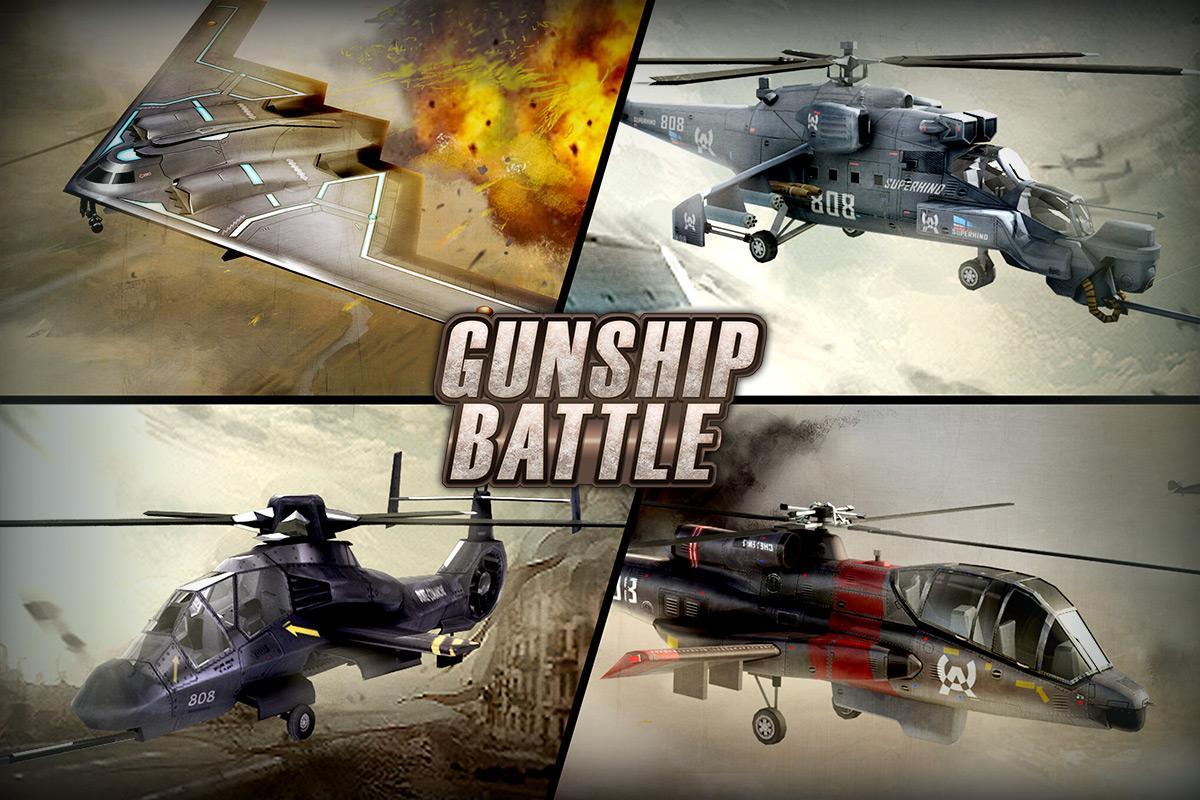 GUNSHIP BATTLE: Helicopter 3D Capture d'écran 1