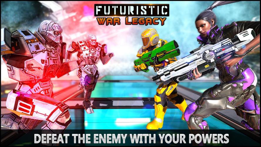 Futuristic War Robots Legacy Captura de pantalla 2