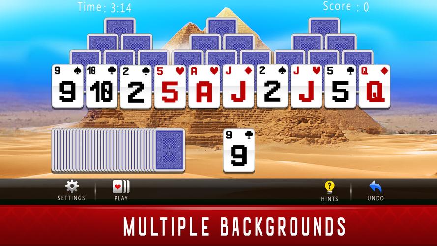 TriPeaks Solitaire Classic स्क्रीनशॉट 3
