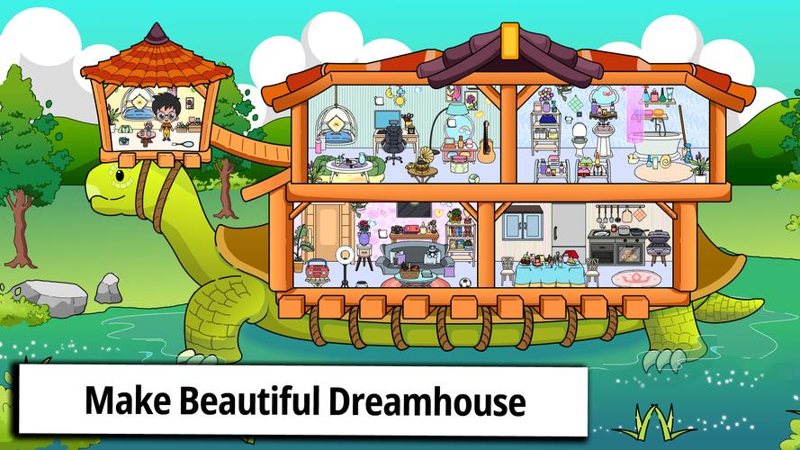 Tizi Home Room Decoration Game Capture d'écran 4