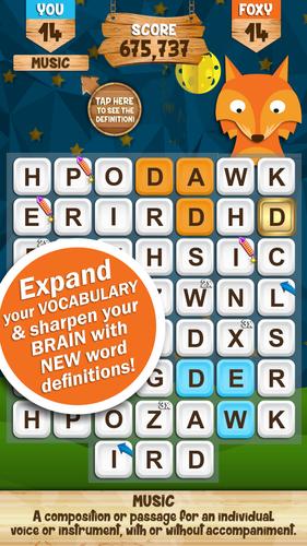 Words with Foxy Capture d'écran 2