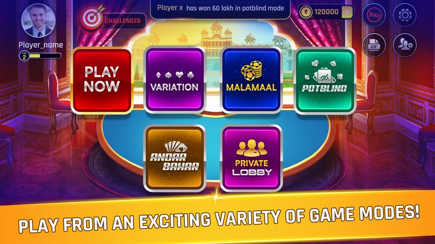 Teen Patti Malamaal Captura de pantalla 3