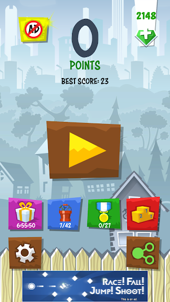 Cat Pet Jump! Arcade Games Mod Captura de pantalla 1