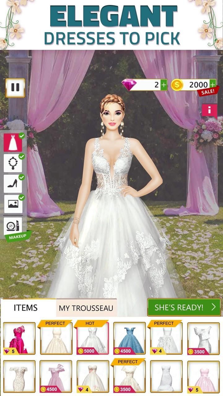 Hochzeitdesigner: Kleiddressup Screenshot 3