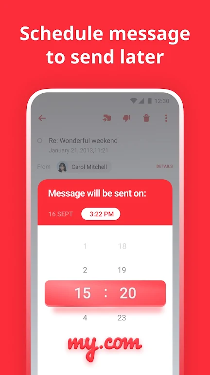 myMail: para Gmail y Hotmail Captura de pantalla 2