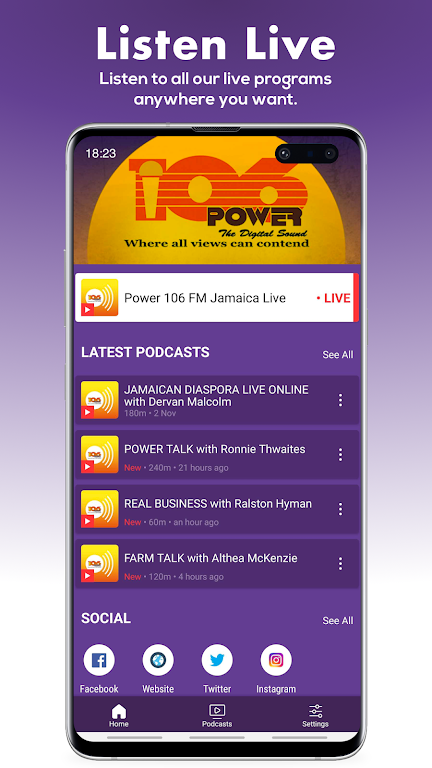 Power 106 FM Jamaica 스크린샷 1