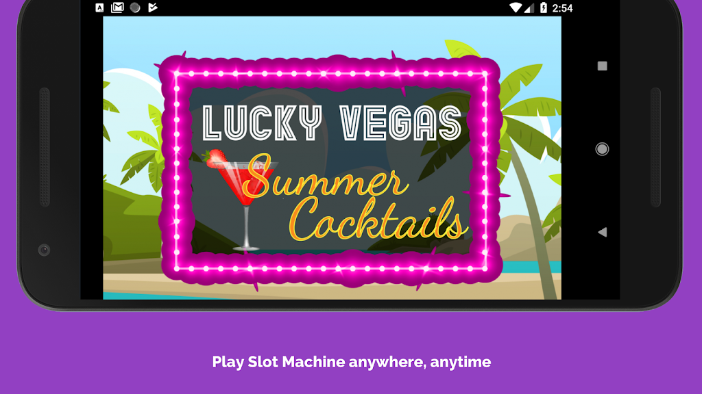 Lucky Vegas - Summer Cocktail Slot Jackpot Machine スクリーンショット 1