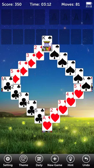 FreeCell Pro - No Wifi स्क्रीनशॉट 1