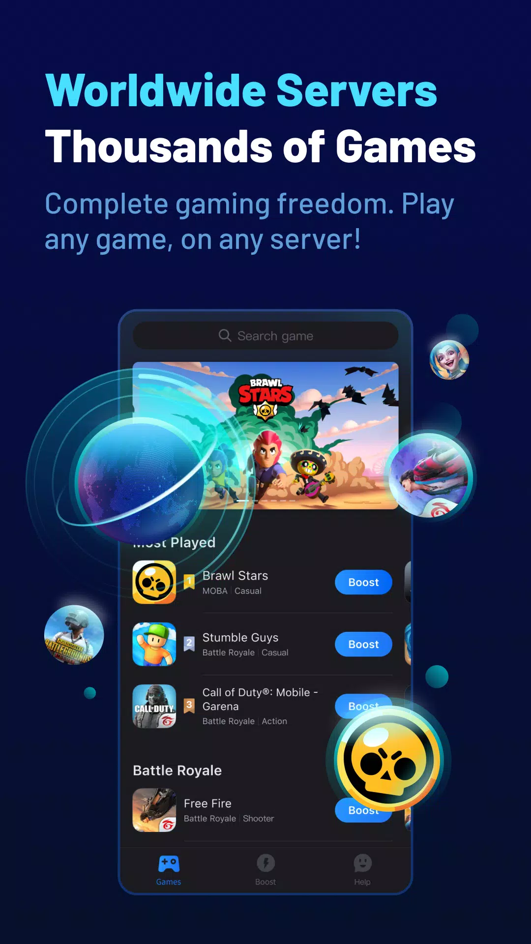 GearUP Game Booster: Lower Lag Screenshot 4