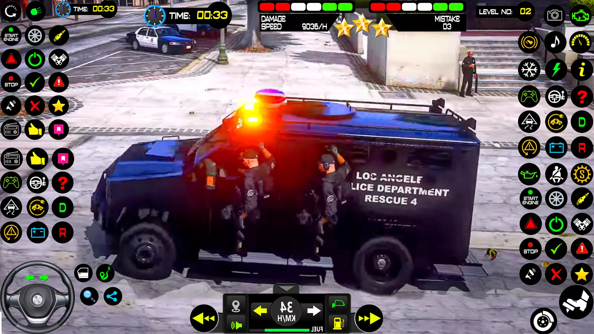 Car Chase Games: Police Games Captura de pantalla 2