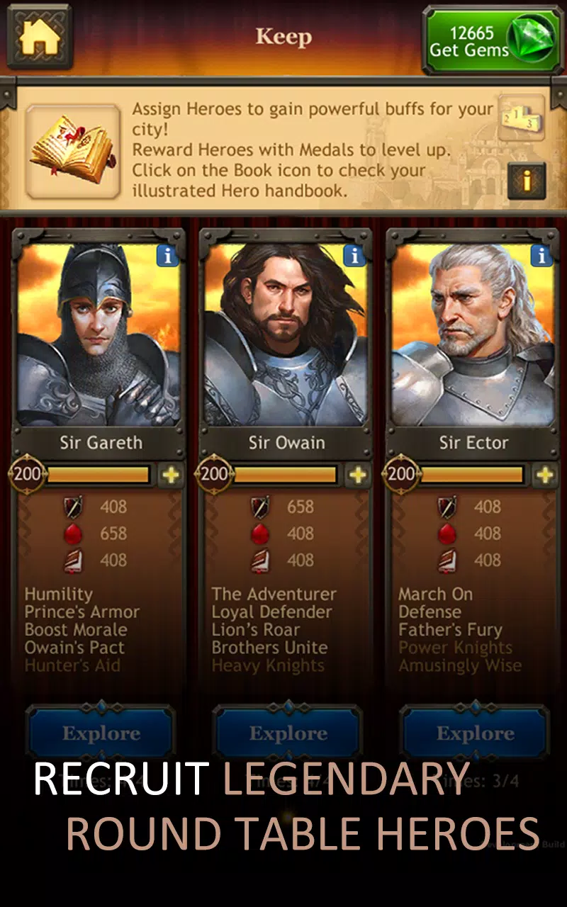 Kingdoms of Camelot: Battle Capture d'écran 3