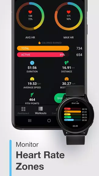 FITIV Pulse Heart Rate Monitor Screenshot 4