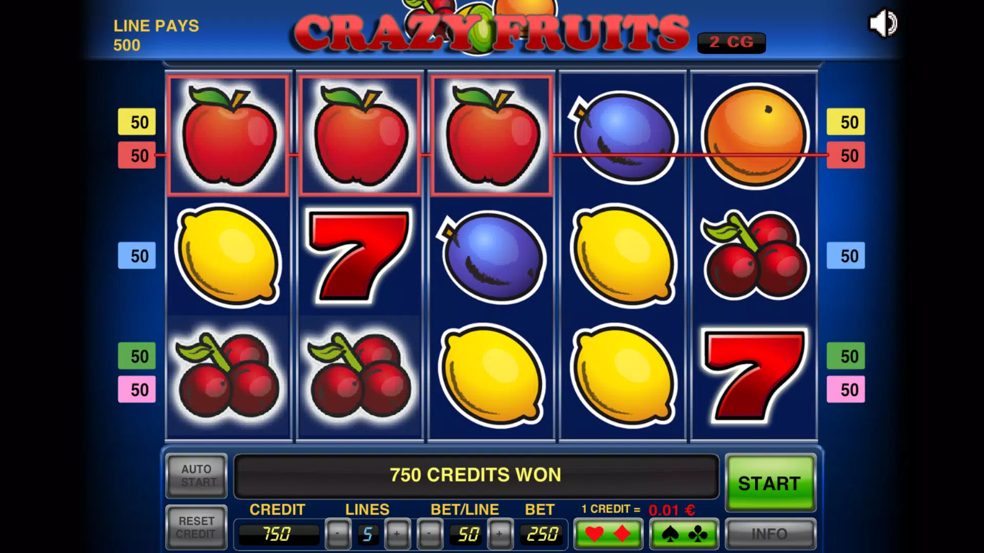 Crazy Fruits Скриншот 1