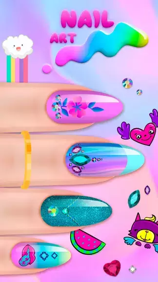 Girls Nail Salon Game:Nail Art应用截图第3张