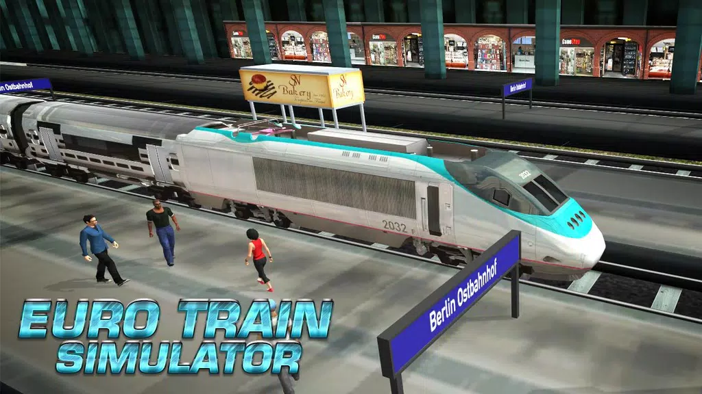 Euro Bullet Train Simulator スクリーンショット 1