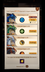 Comment maîtriser les guerres de dragon dans les omniheroes