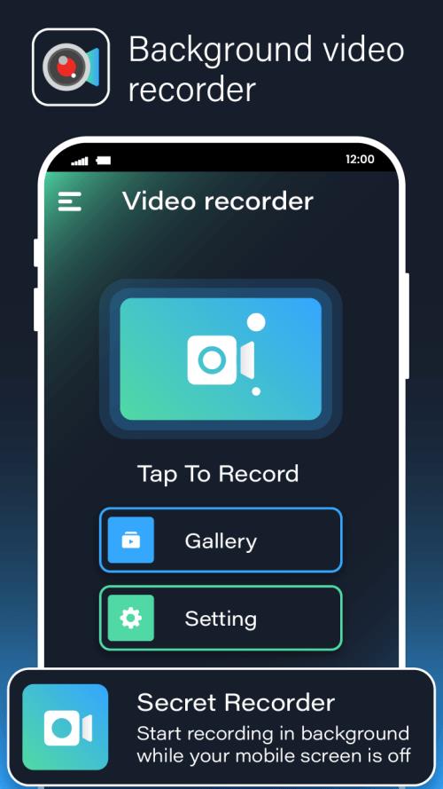 Background Video Recorder Cam應用截圖第1張