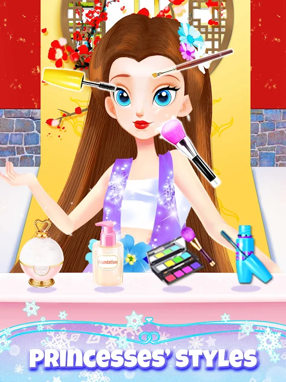 Princess Games: Makeup Games應用截圖第4張