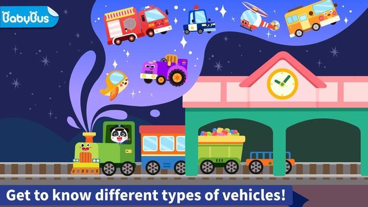 Baby Panda’s Book of Vehicles स्क्रीनशॉट 1