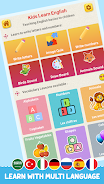 Kids Learn English : ABC Learn Captura de pantalla 4